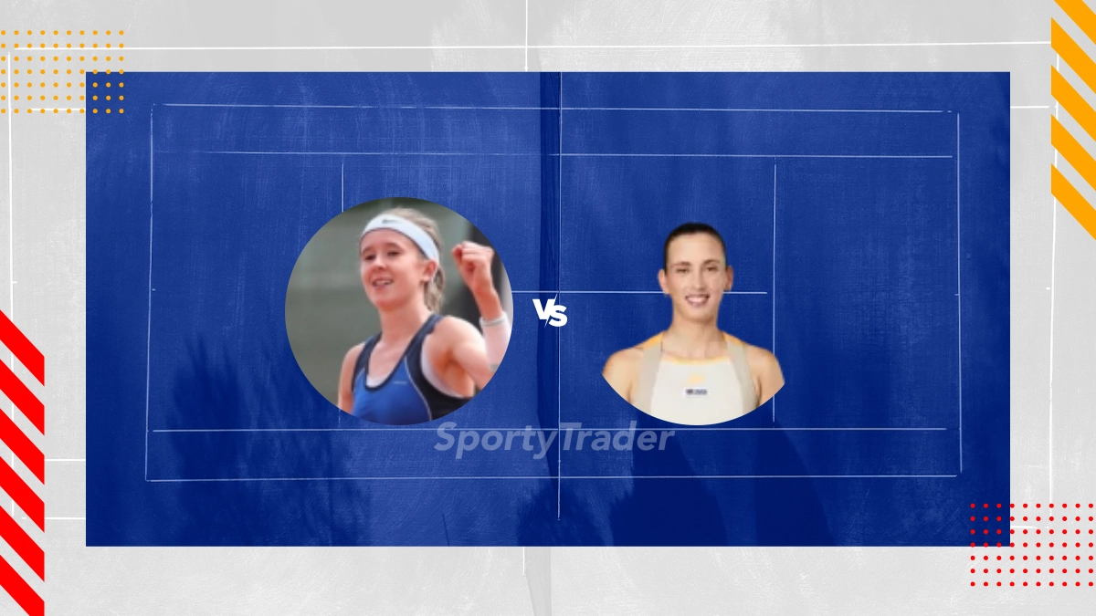 Pronóstico Nikola Bartunkova vs Elise Mertens