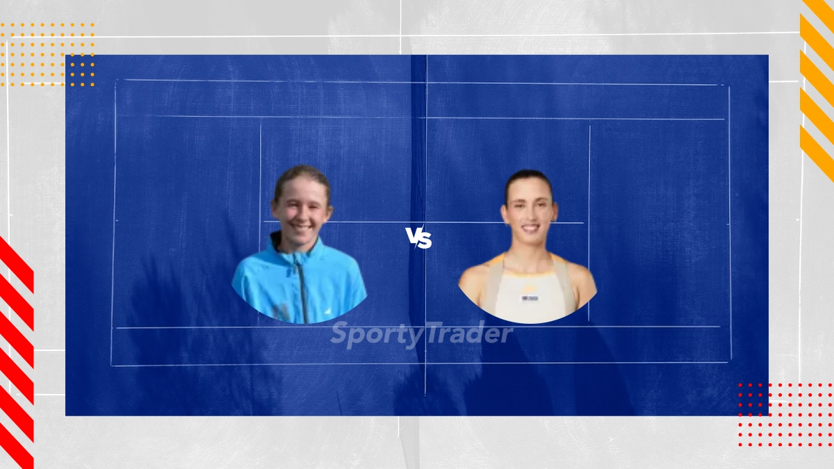 Pronostic Nikola Bartunkova vs Elise Mertens