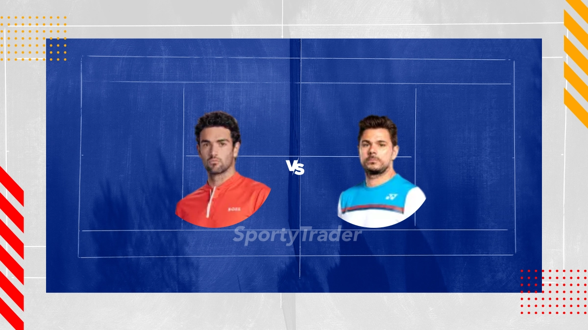Palpite Matteo Berretini vs Stan Wawrinka