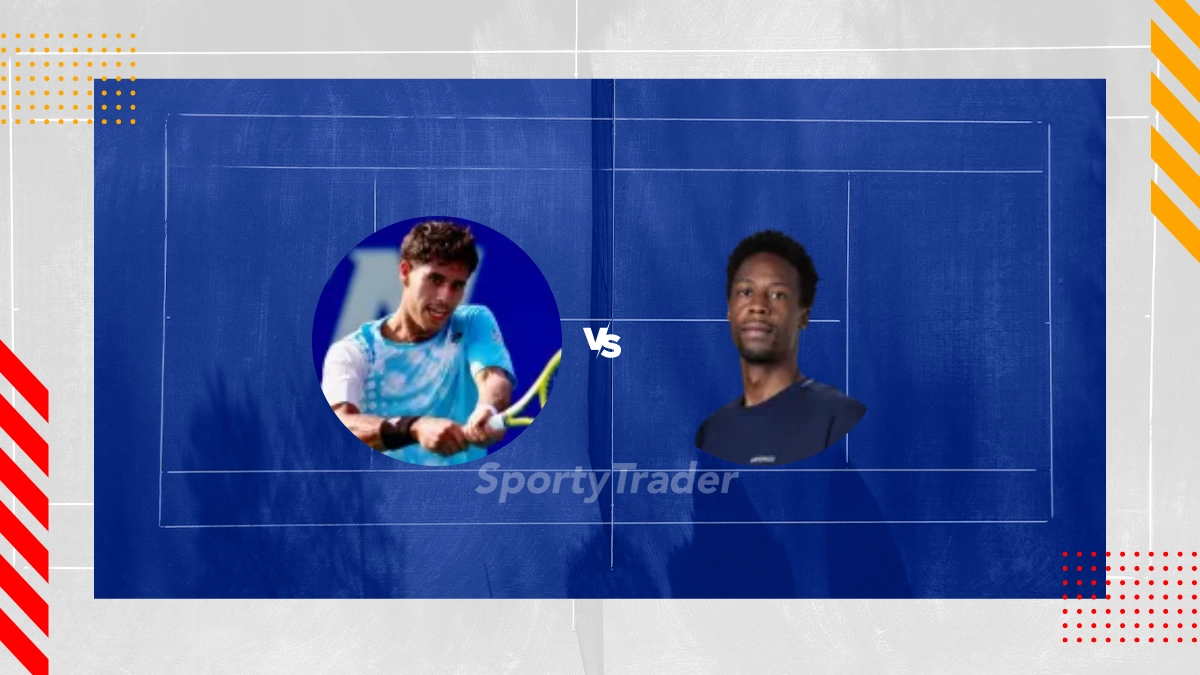 Palpite Adolfo Daniel Vallejo vs Gael Monfils