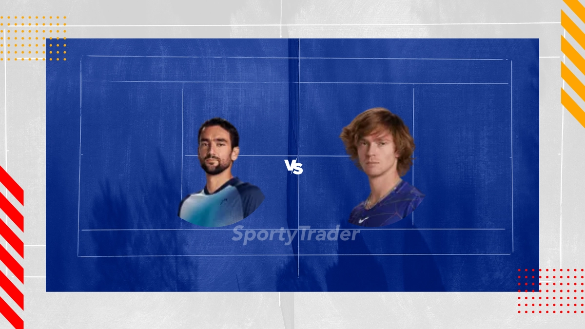 Palpite Marin Cilic vs Andrey Rublev