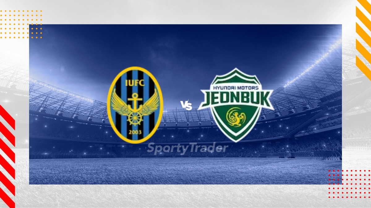 Pronostic Incheon United vs Jeonbuk Hyundai Motors