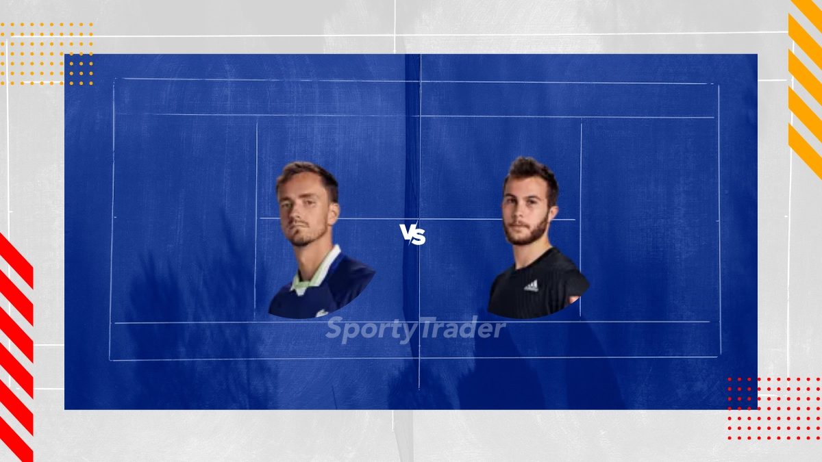 Pronostic Daniil Medvedev vs Hugo Gaston
