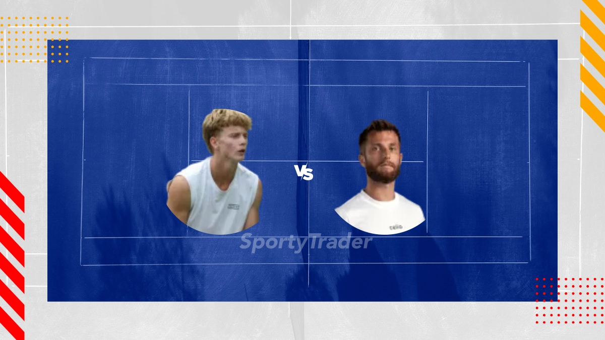 Pronostic Dane Sweeny vs Corentin Moutet