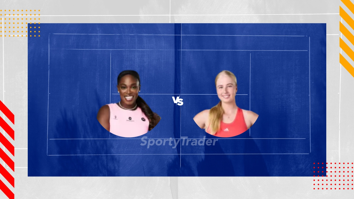 Pronostico Sloane Stephens vs Clara Tauson