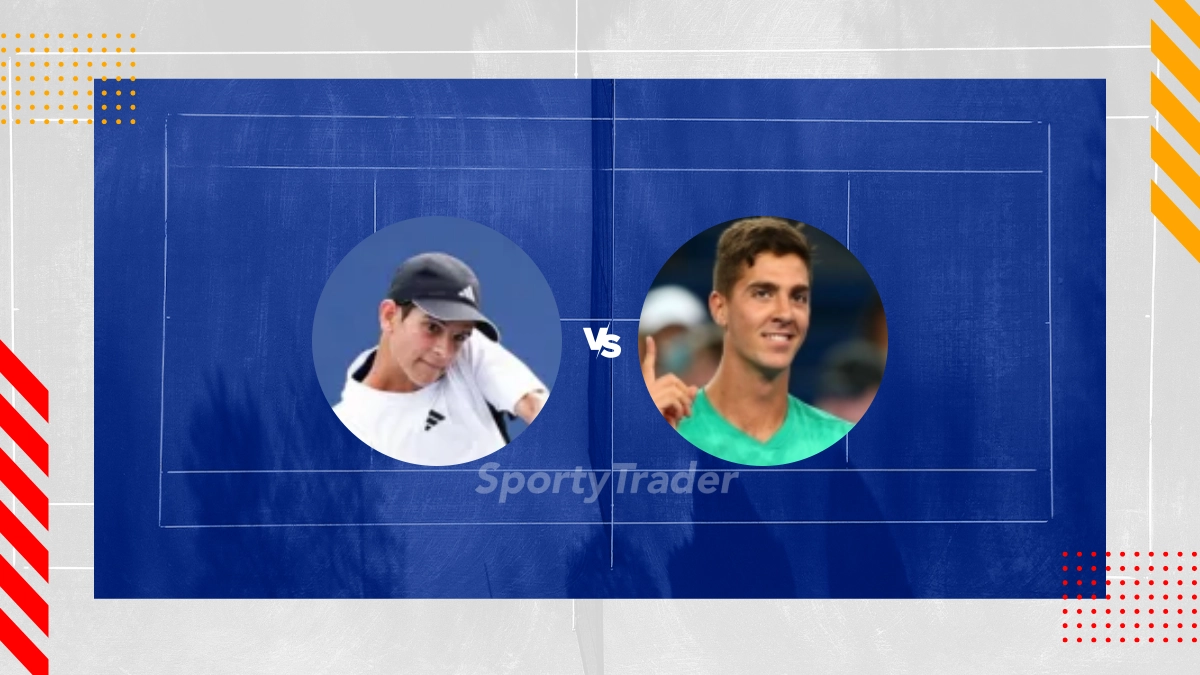 Pronostic Rafael Jodar vs Thanasi Kokkinakis