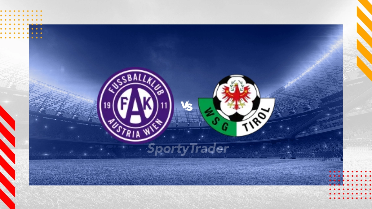 FK Austria Wien vs. WSG Tirol Prognose