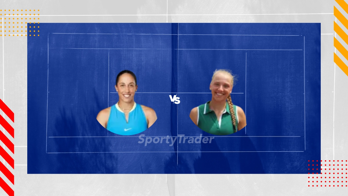 Pronostico Madison Keys vs Alina Korneeva