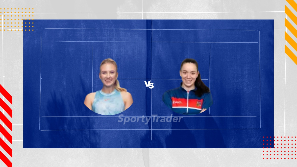 Pronostic Anastasia Potapova vs Tereza Valentova