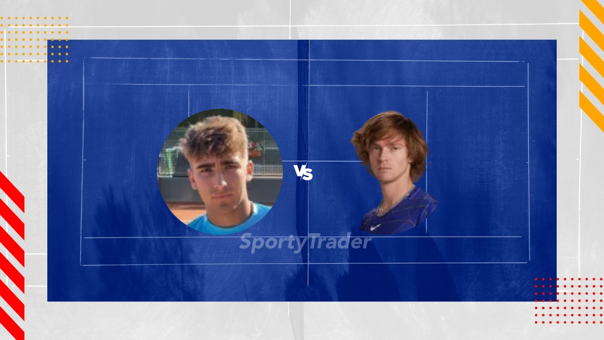 Pronóstico Daniel Mérida Aguilar vs Andrey Rublev