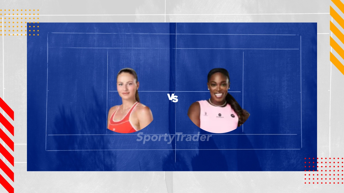 Pronostic Marta Kostyuk vs Sloane Stephens