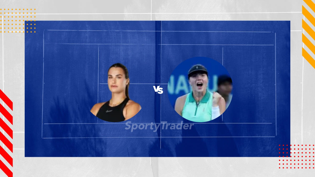 Pronostic Aryna Sabalenka vs Polina Iatcenko