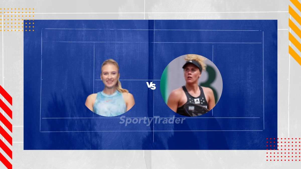 Pronostic Anastasia Potapova vs Leolia Jeanjean