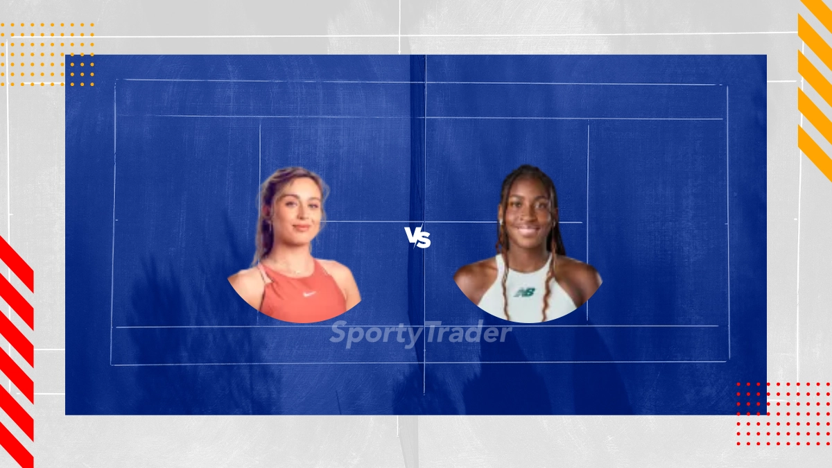 Palpite Paula Badosa Gibert vs Cori Gauff