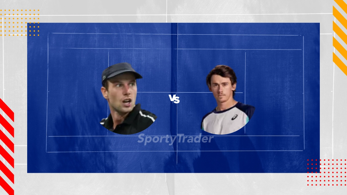Pronostic Botic Van De Zandschulp vs Alex De Minaur