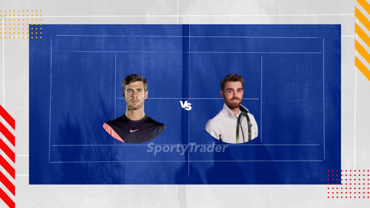 Pronostic Karen Khachanov vs Benjamin Bonzi