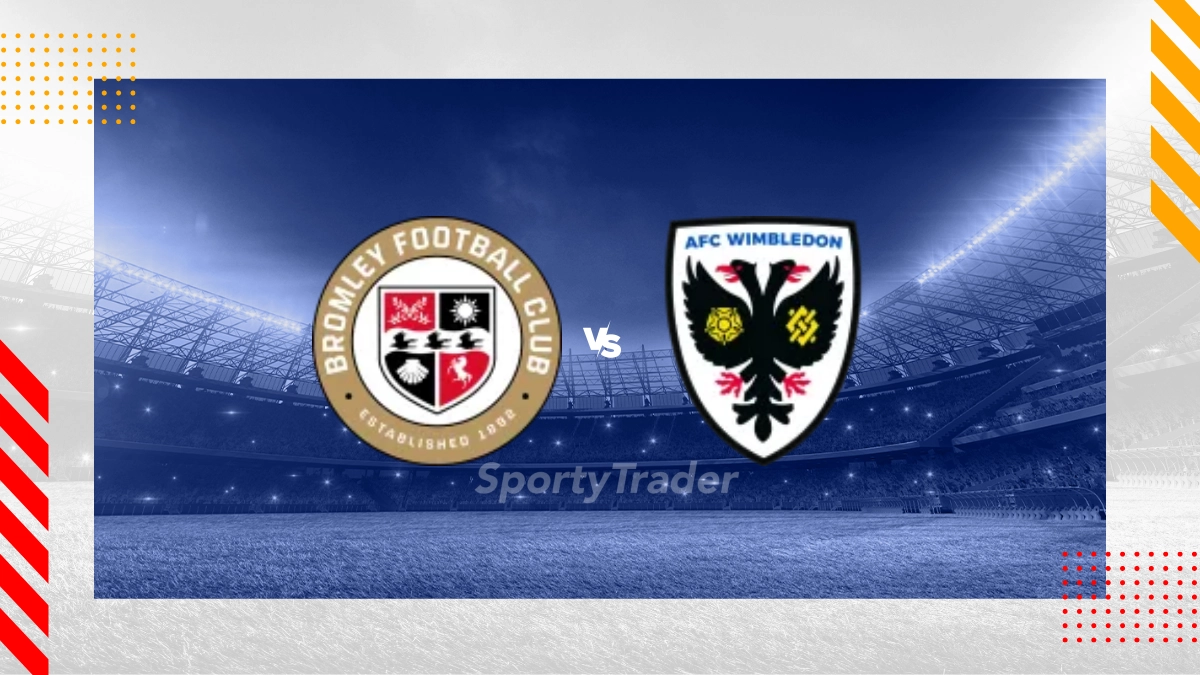 Bromley vs AFC Wimbledon Prediction