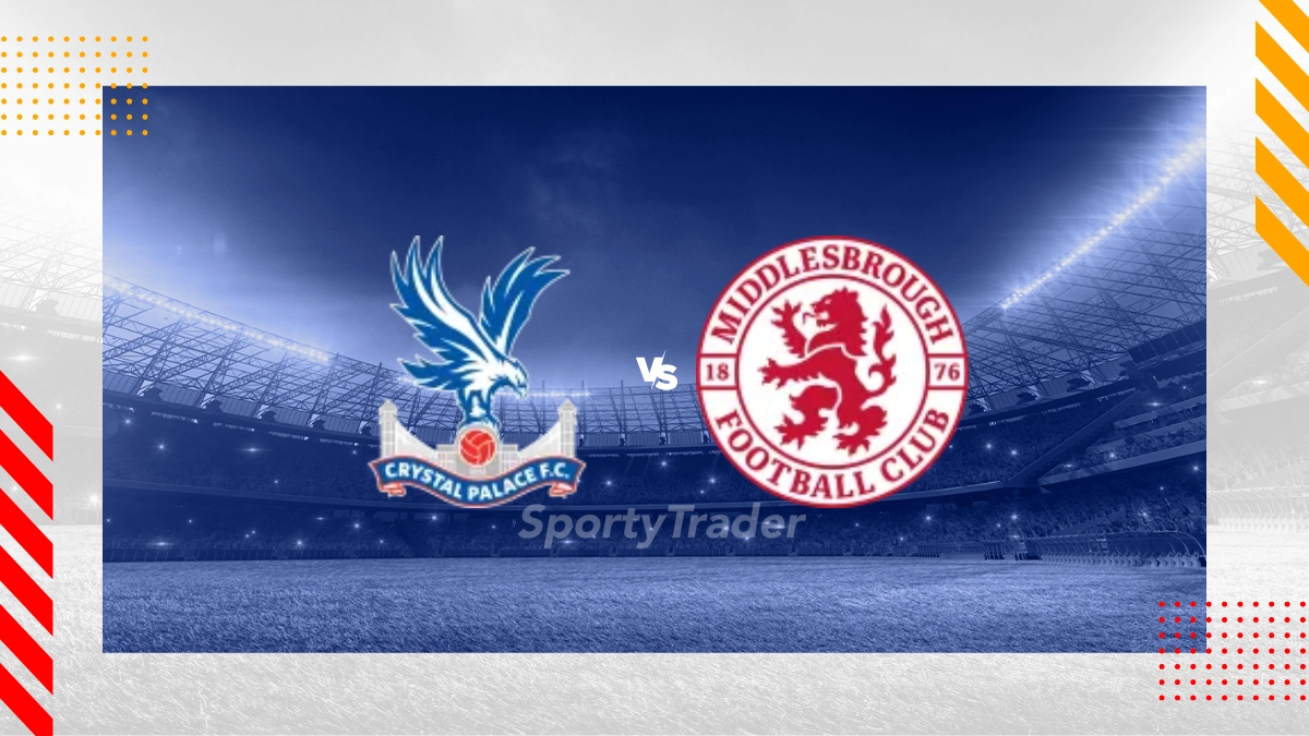 Pronostic Crystal Palace vs Middlesbrough
