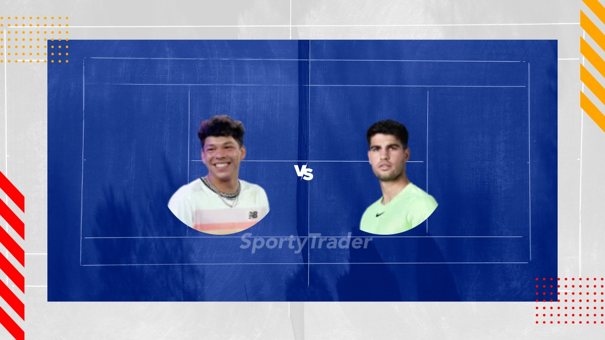 Pronostic Ben Shelton vs Carlos Alcaraz