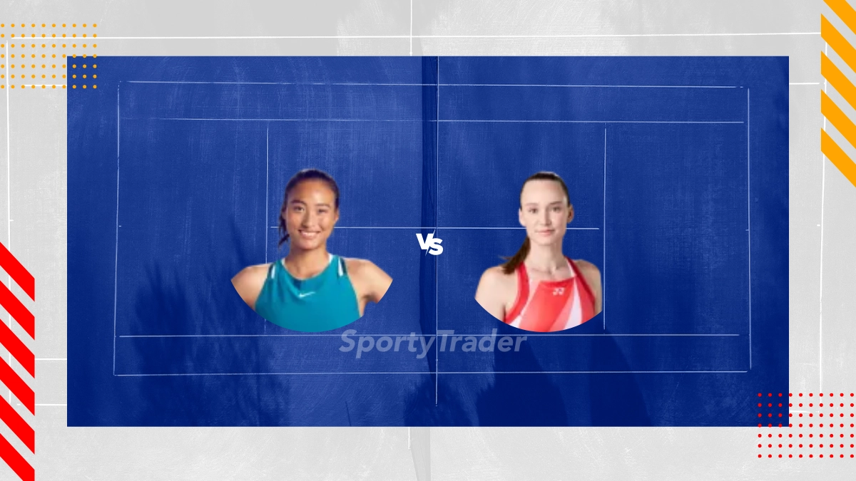 Pronostic Qinwen Zheng vs Elena Rybakina