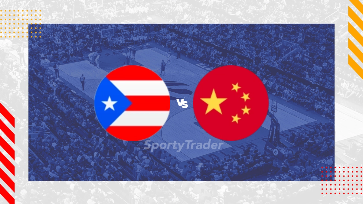 Pronostic Porto Rico vs Chine