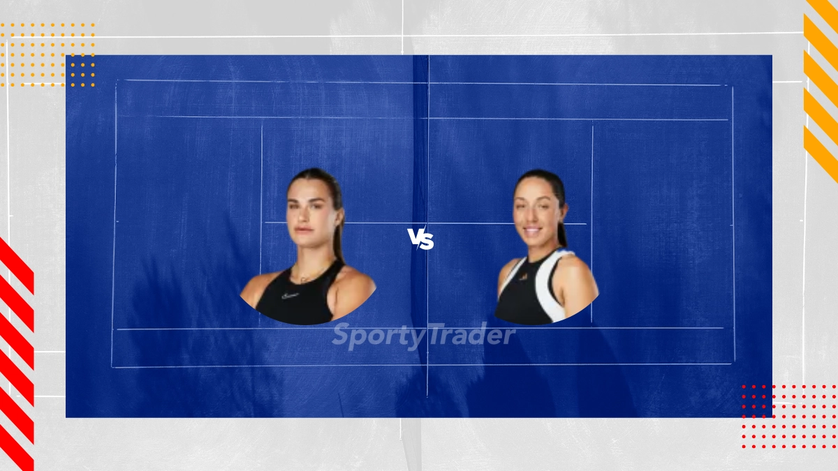 Pronostic Aryna Sabalenka vs Jessica Pegula