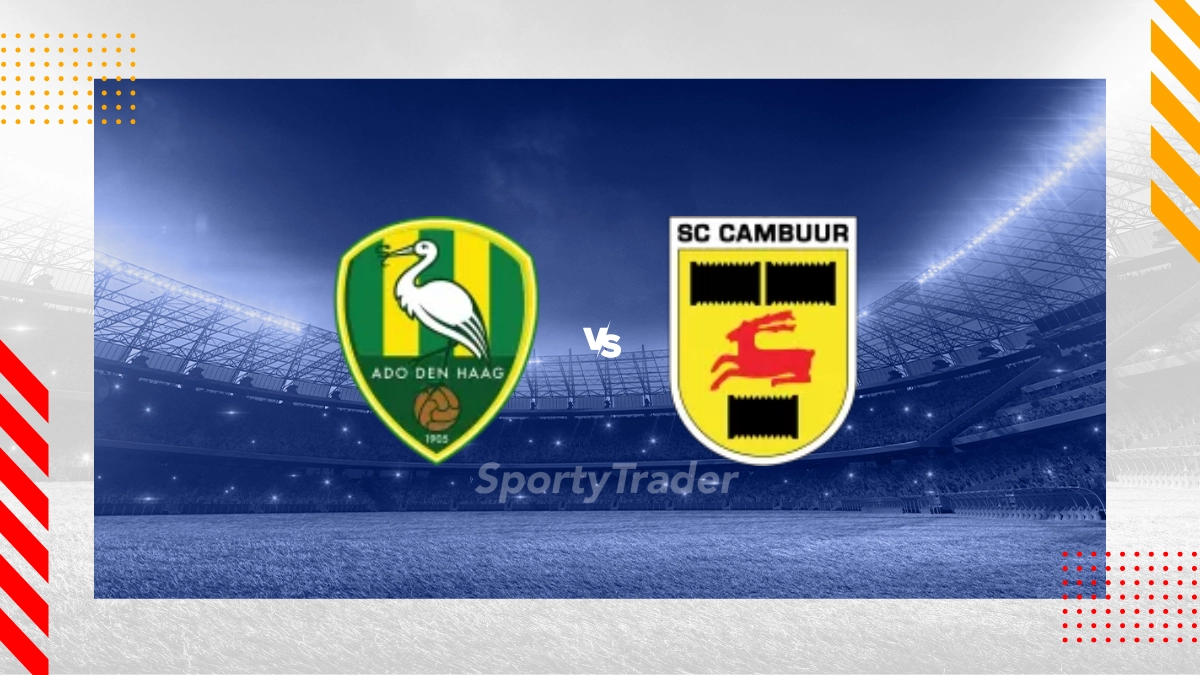 Voorspelling ADO Den Haag vs SC Cambuur