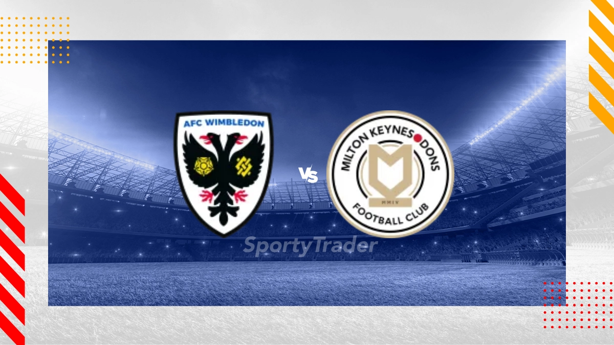 AFC Wimbledon vs Milton Keynes Dons Prediction
