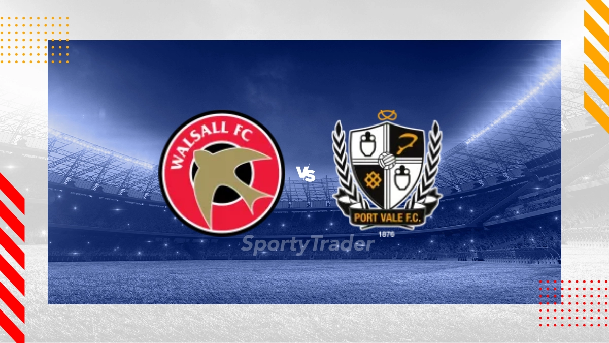 Walsall vs Port Vale Prediction