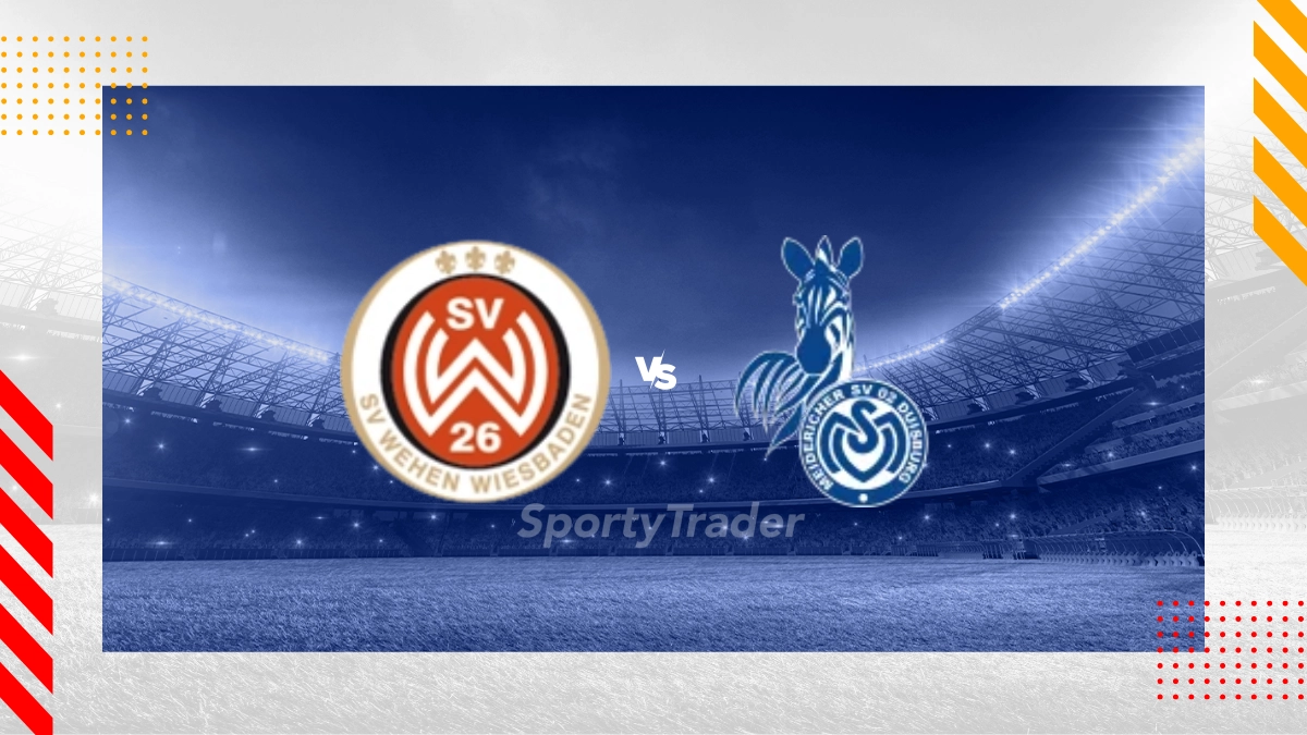 SV Wehen Wiesbaden vs. MSV Duisburg Prognose