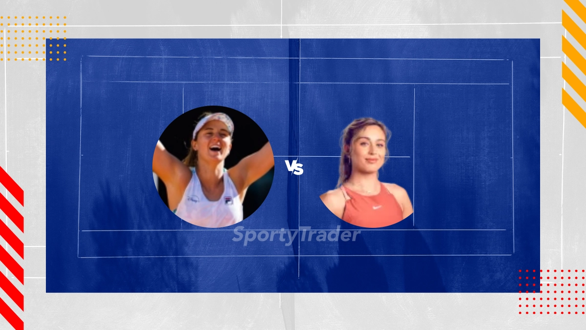 Palpite Nadia Podoroska vs Paula Badosa Gibert