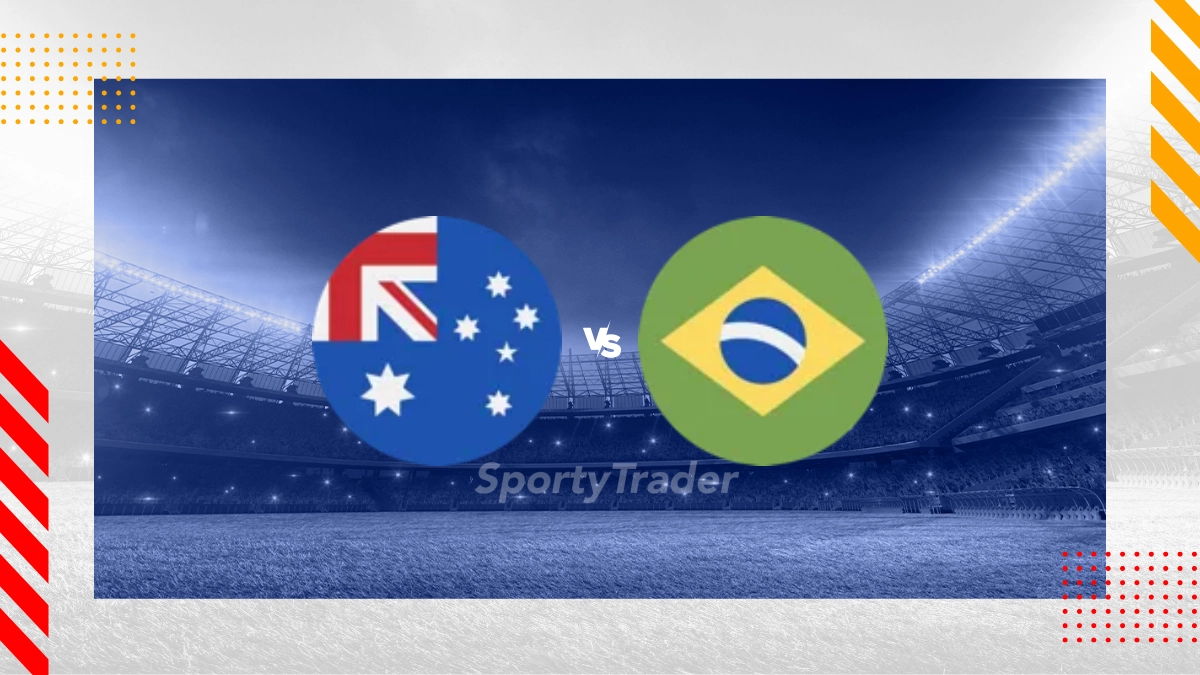 Pronóstico Australia vs Brasil