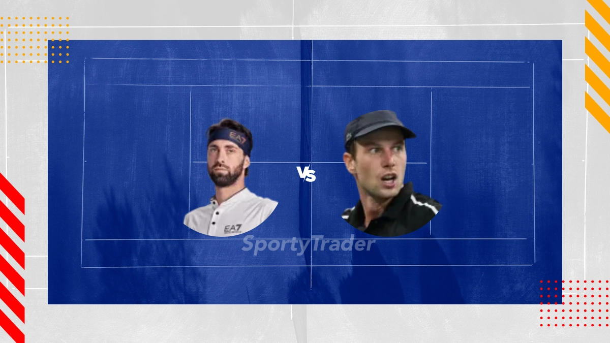 Pronostic Nikoloz Basilashvili vs Botic Van De Zandschulp