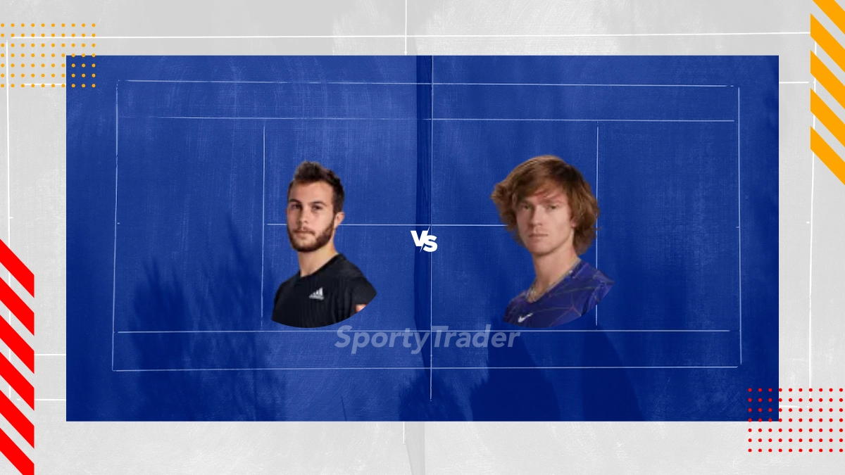 Prognóstico Hugo Gaston vs Andrey Rublev