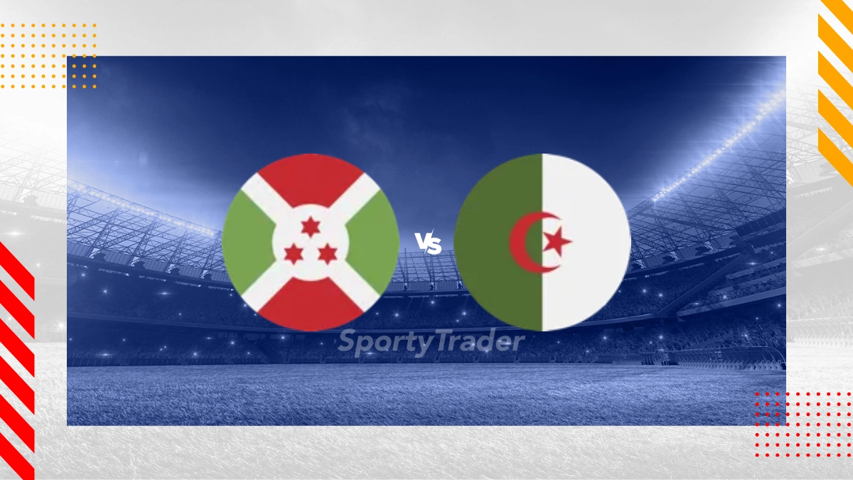 Prognóstico Burundi vs Argélia