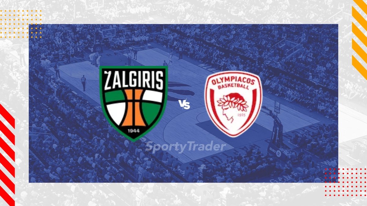 Prognóstico BC Zalgiris Kaunas vs Olympiacos BC