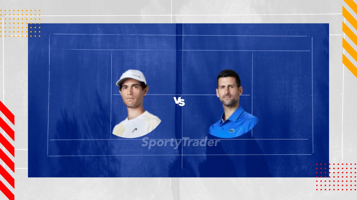 Prognóstico Nuno Borges vs Novak Djokovic