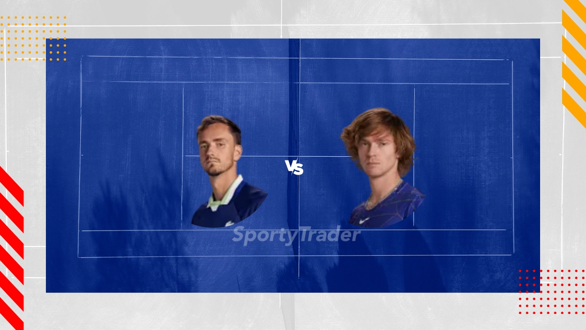 Daniil Medvedev vs Andrey Rublev Prediction