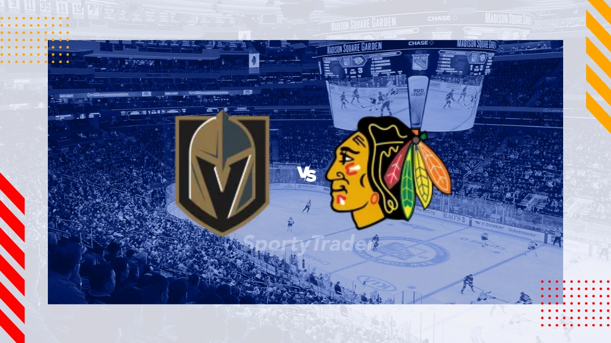 Pronóstico Vegas Golden Knights vs Chicago Blackhawks