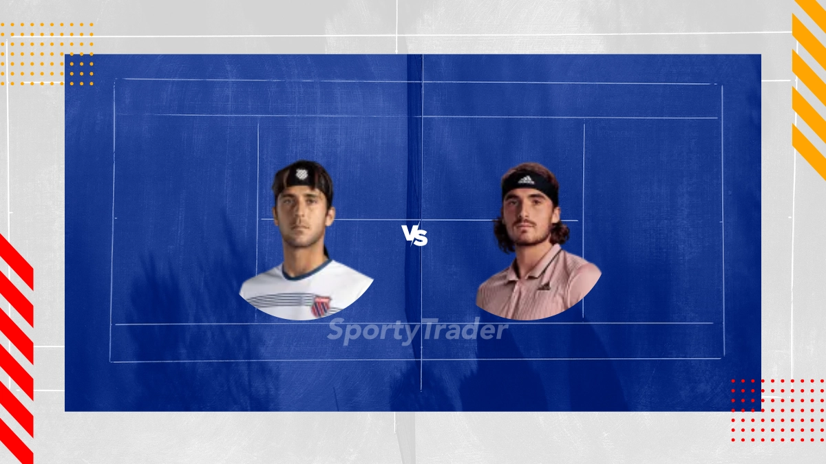 Pronostico Tomas Martin Etcheverry vs Stefanos Tsitsipas