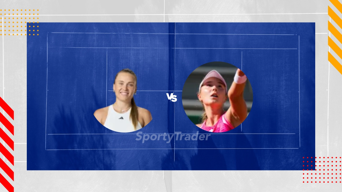 Palpite Yulia Starodubtsewa vs Alina Charaeva