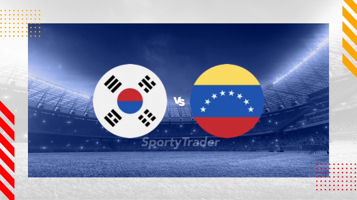 Pronóstico Corea del Sur vs Venezuela