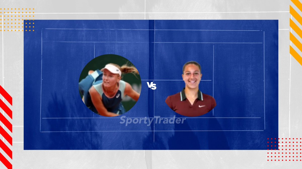 Pronostic Taylah Preston vs Diane Parry