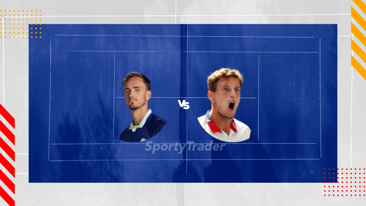 Daniil Medvedev vs Pablo Carreño-Busta Prediction