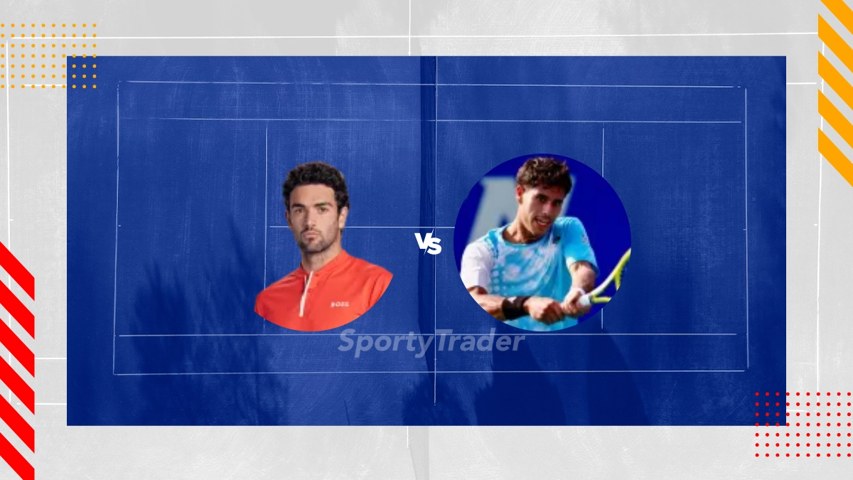 Prognóstico Matteo Berretini vs Adolfo Daniel Vallejo