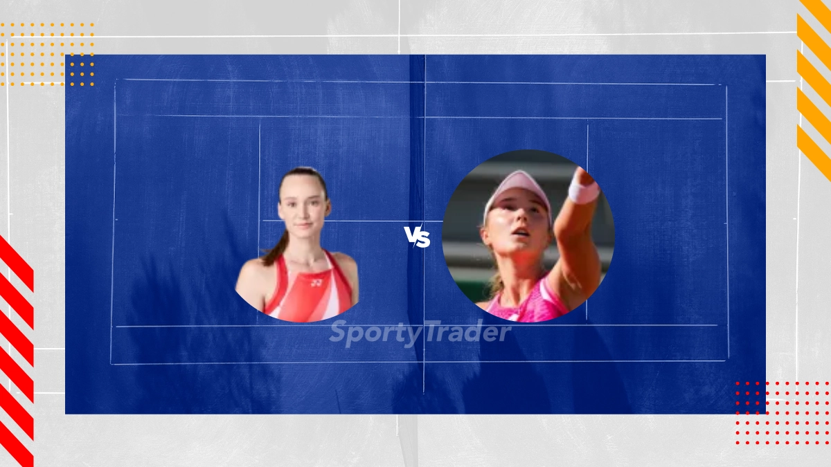 Pronostico Elena Rybakina vs Alina Charaeva