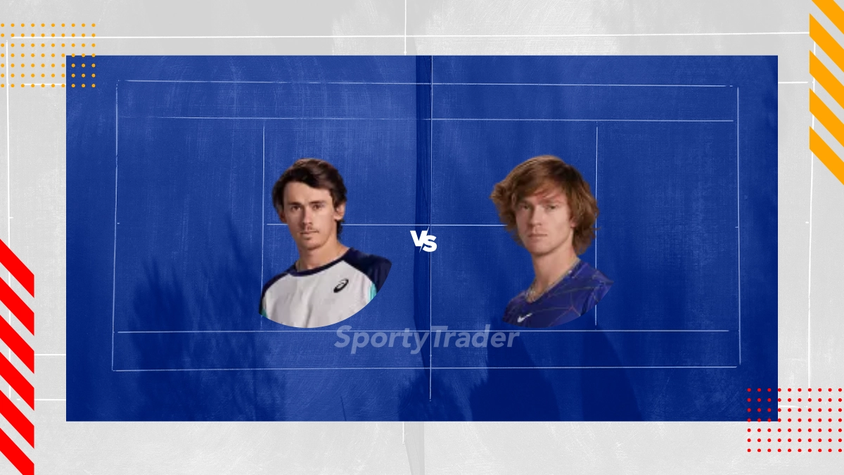 Pronostic Alex De Minaur vs Andrey Rublev