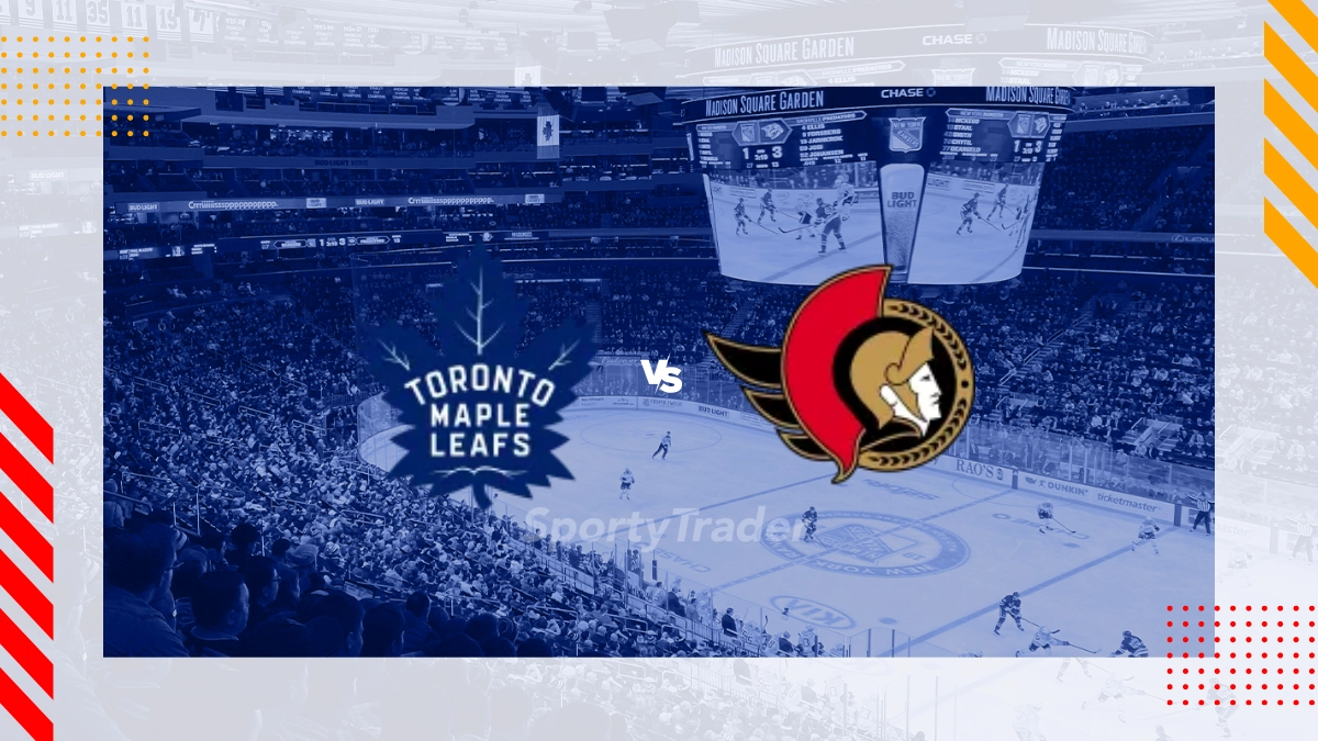 Toronto Maple Leafs vs Ottawa Senators Picks