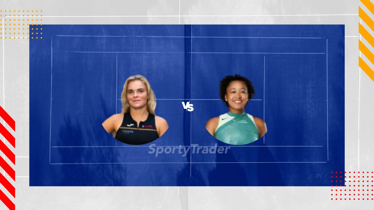 Palpite Sara Bejlek vs Naomi Osaka