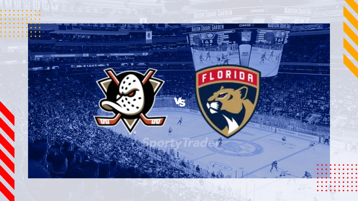 Pronostic Anaheim Ducks vs Florida Panthers
